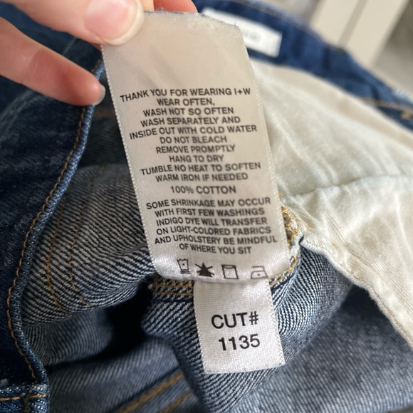 Imogene + Willie Catherine Indigo Selvage Jeans Trouser Leg | 26P Short/Ankle - Picture 8 of 15